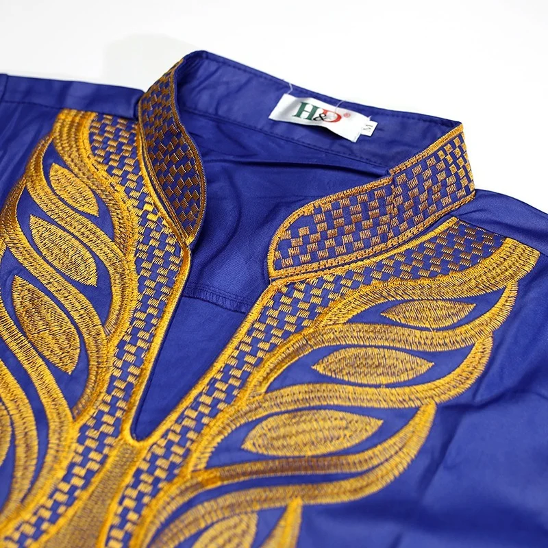 South Africa Traditional Dashiki Clothes Ladies Ankara Dresses African Women Gold Embroidery Maxi Dress Ropa Mujer | Тематическая