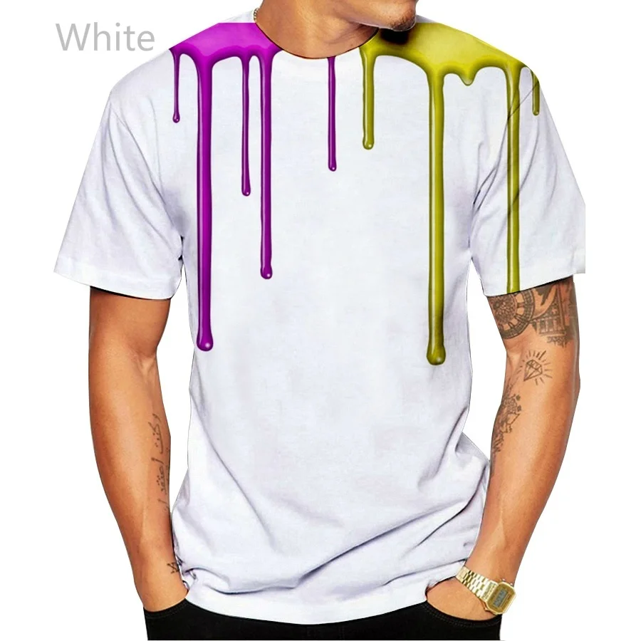 

FantasticShow Unisex 3D Printed Crewneck Short Sleeve T-Shirt Top Tee