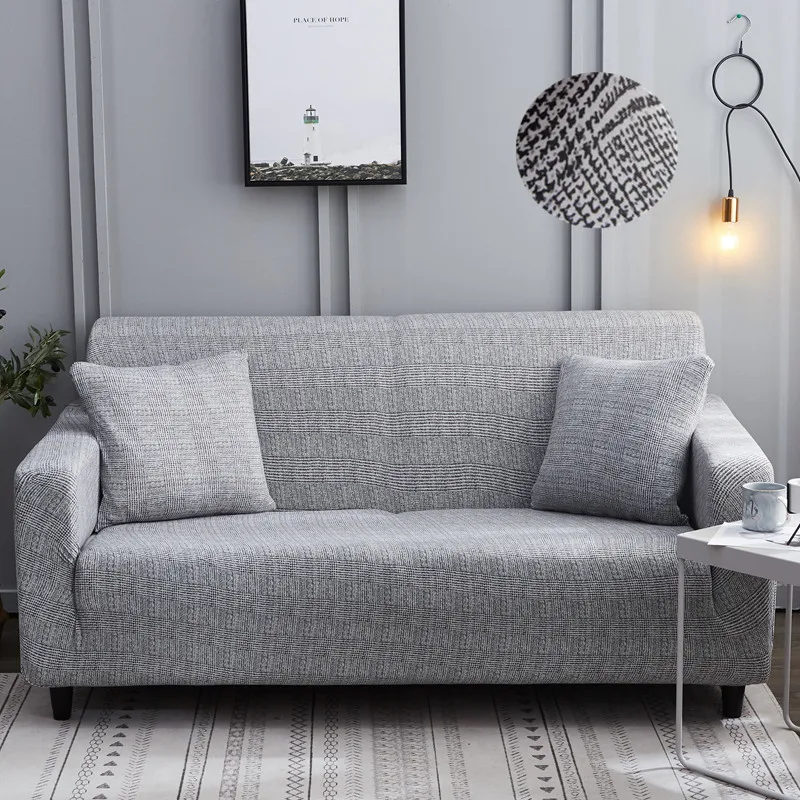 Color 2 Modern Spandex Stretch Sofa Cover for Living Room Printed Couch Cover Slipcovers for 1/2/3/4-seater funda sofa housse de canap - Цвет: Color 2
