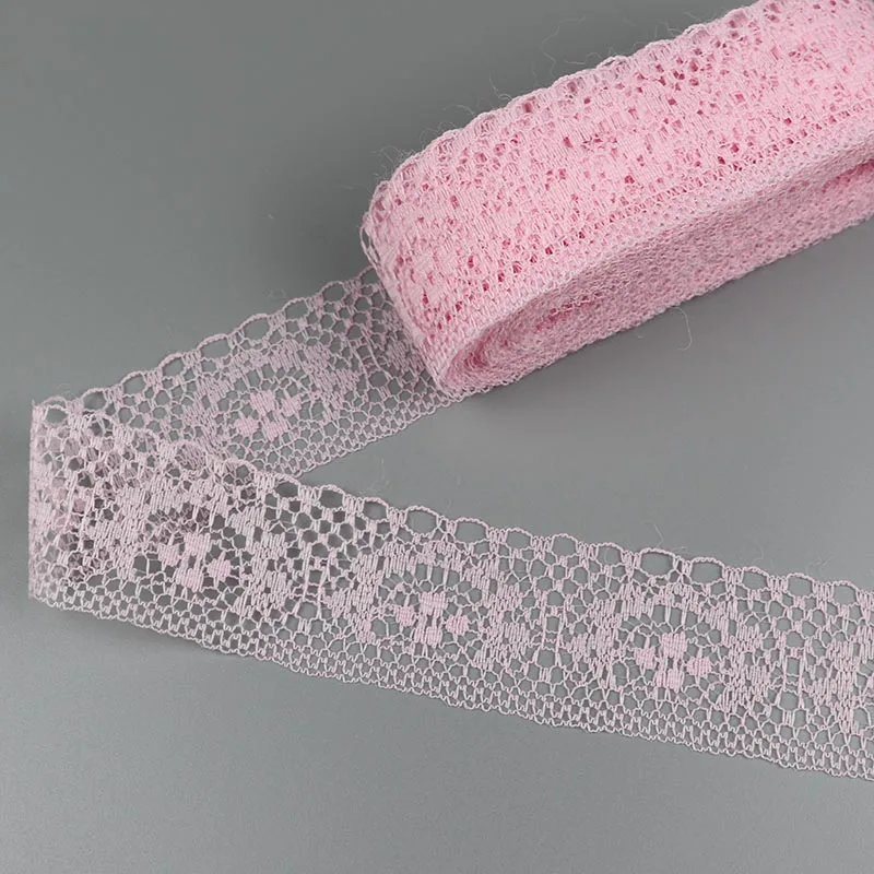 10 ярдов 38 мм белая искусственная кружевная отделка сделай сам вышитая для шитья