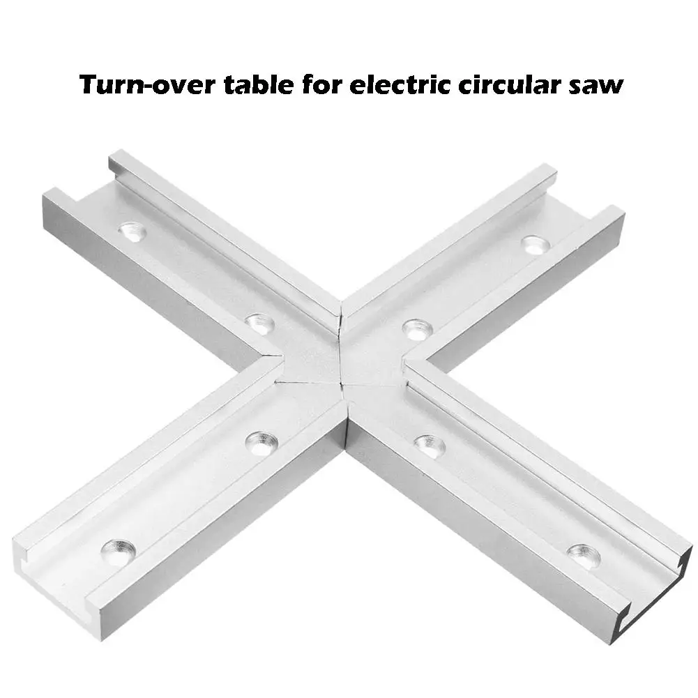 Алюминиевый Т-образный коннектор для деревообработки приспособление фрезерного
