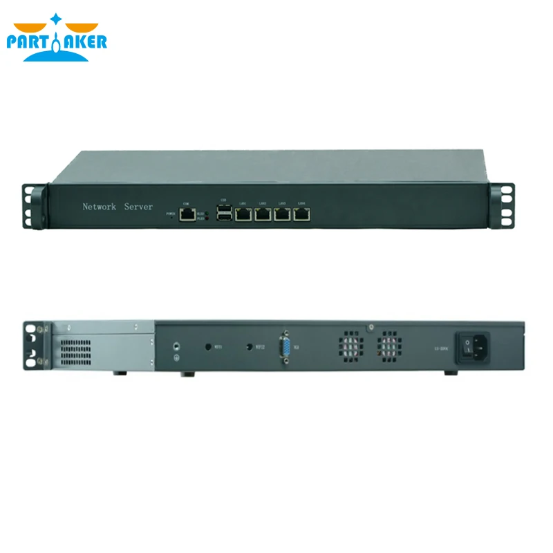 Стационарный сервер Intel Atom D2550 19 дюймов 4 Lan поддержка pfsense|Сетевой экран и VPN| |