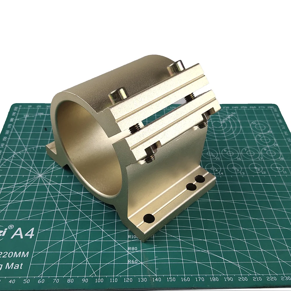 CNC spindle fixture 80MM mounting bracket motor 0.8KW 1.5KW milling cutter engraving machine | Инструменты