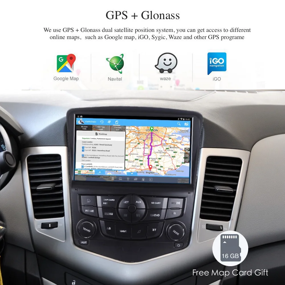 Автомобильный радиоприемник 2 Din gps Navi для Chevrolet Cruze 2008 2009 2010 2011 2012 2013 Android 9,0 PX6 DSP ips HDMI 4 Гб+ 64 Гб RDS Wi-Fi DAB