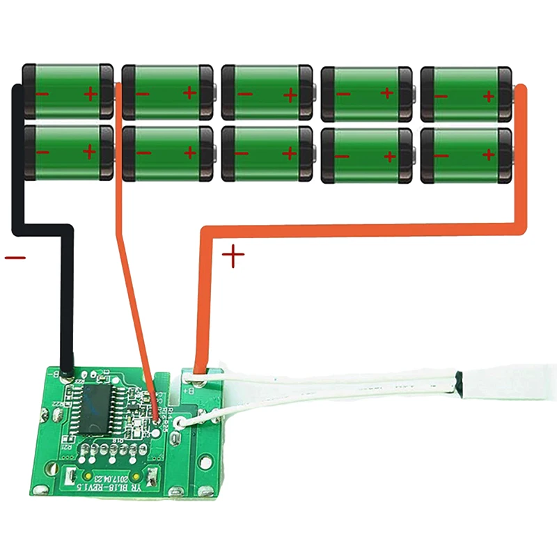 Bl1815 печатная плата с литий-ионными электроинструментами батарея чехол Замена