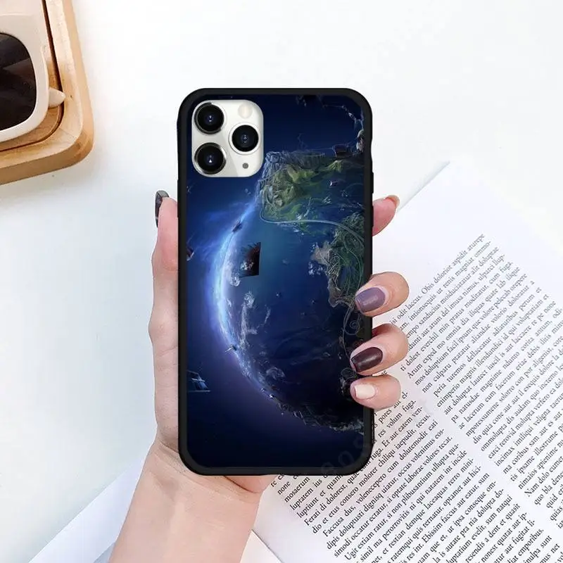 

Earth planet tree life aesthetics Phone Cases for iPhone 11 12 pro XS MAX 8 7 6 6S Plus X 5S SE 2020 XR funda coque