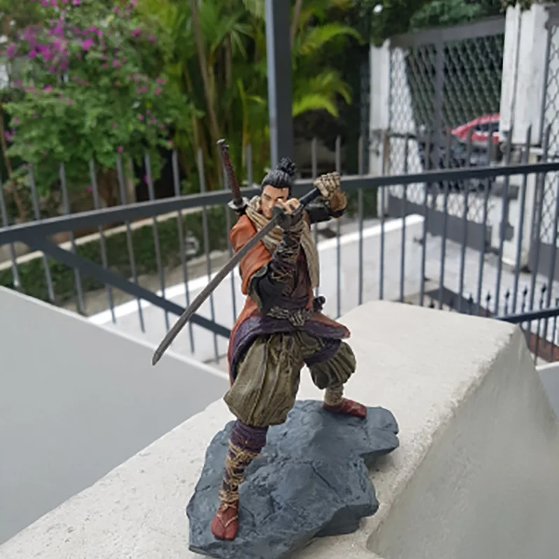 sekiro shadows die twice game figurine action figure toys sekiro shadows die twice anime collection statue model doll free global shipping