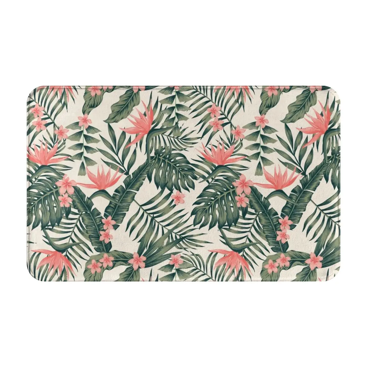 Красивый коврик в виде листьев ковер для ног ванной нескользящий туалета балкона