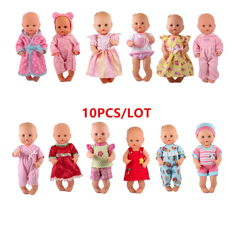 10 стилей, Одежда для кукол, подходит для 36 см, одежда для кукол и 14,5 Дюймов, аксессуары для кукол, лучший подарок на день рождения для детей - Цвет: 03