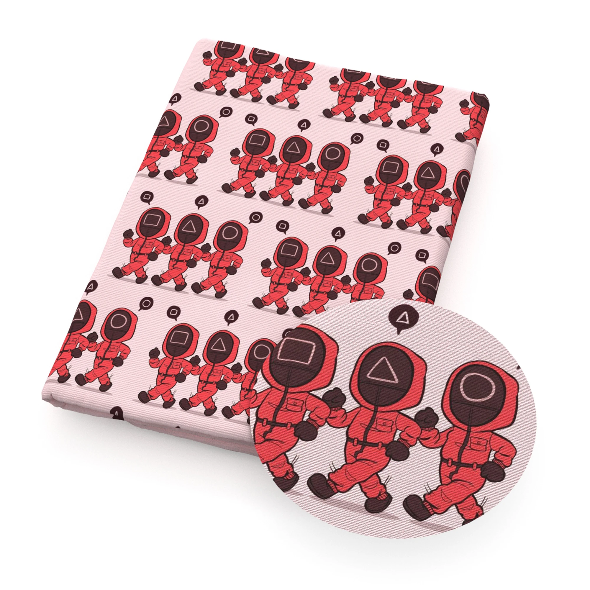 Популярные игры ткань из полиэстера и хлопка с цифрами для шитья рукоделия