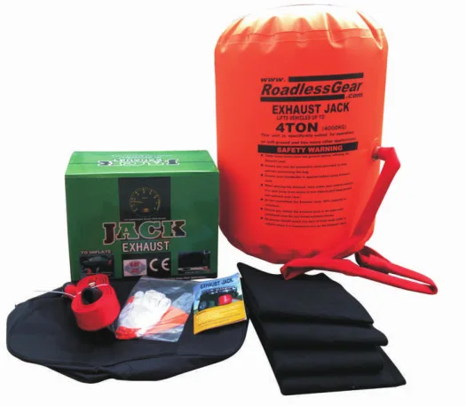 Большой средний надувной домкрат для выхлопных газов 4T автомобиля внедорожника