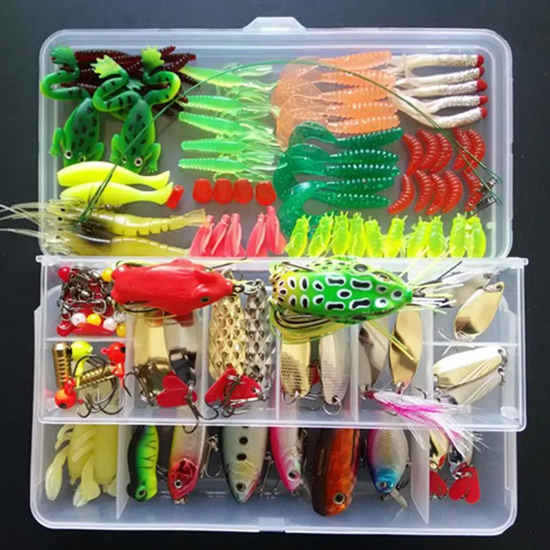 

91pcs/Lot Vib Mouth Soft Lures Silicone Bait Wobblers Minnow Bionic Fishing Lures Bait Set Swimbait Aritificial Fishing Tackle