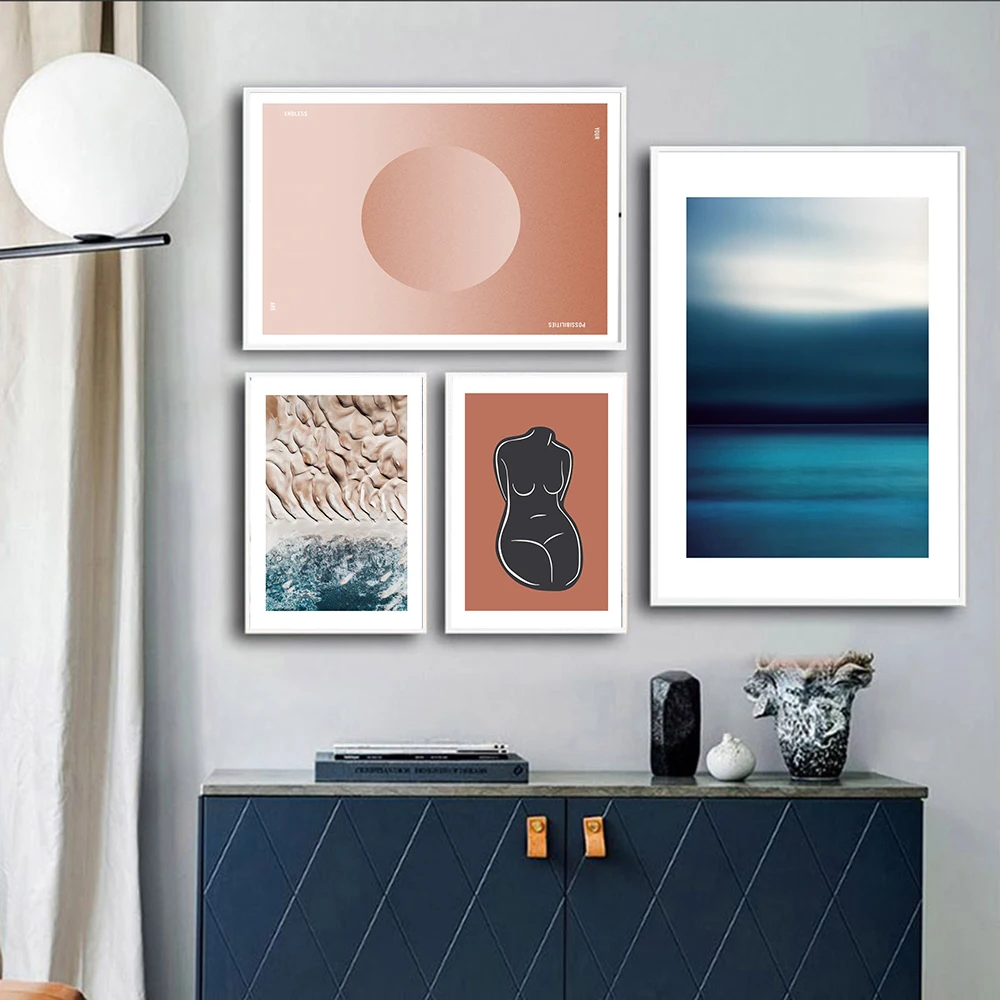 

Modern Abstract Poster Minimalism Canvas Painting Female Body Line Art Print Norbic Wall Picture For Living Room Home Decor