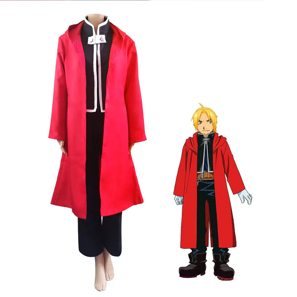 Цельнометаллический костюм алхимика Эдварда Элрика из аниме косплей пояс