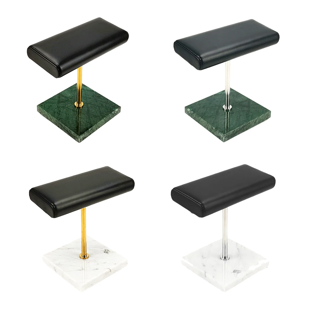 

Premium Stable Marble & PU Leather Watch Holder Display Stand for Showcase Exposition