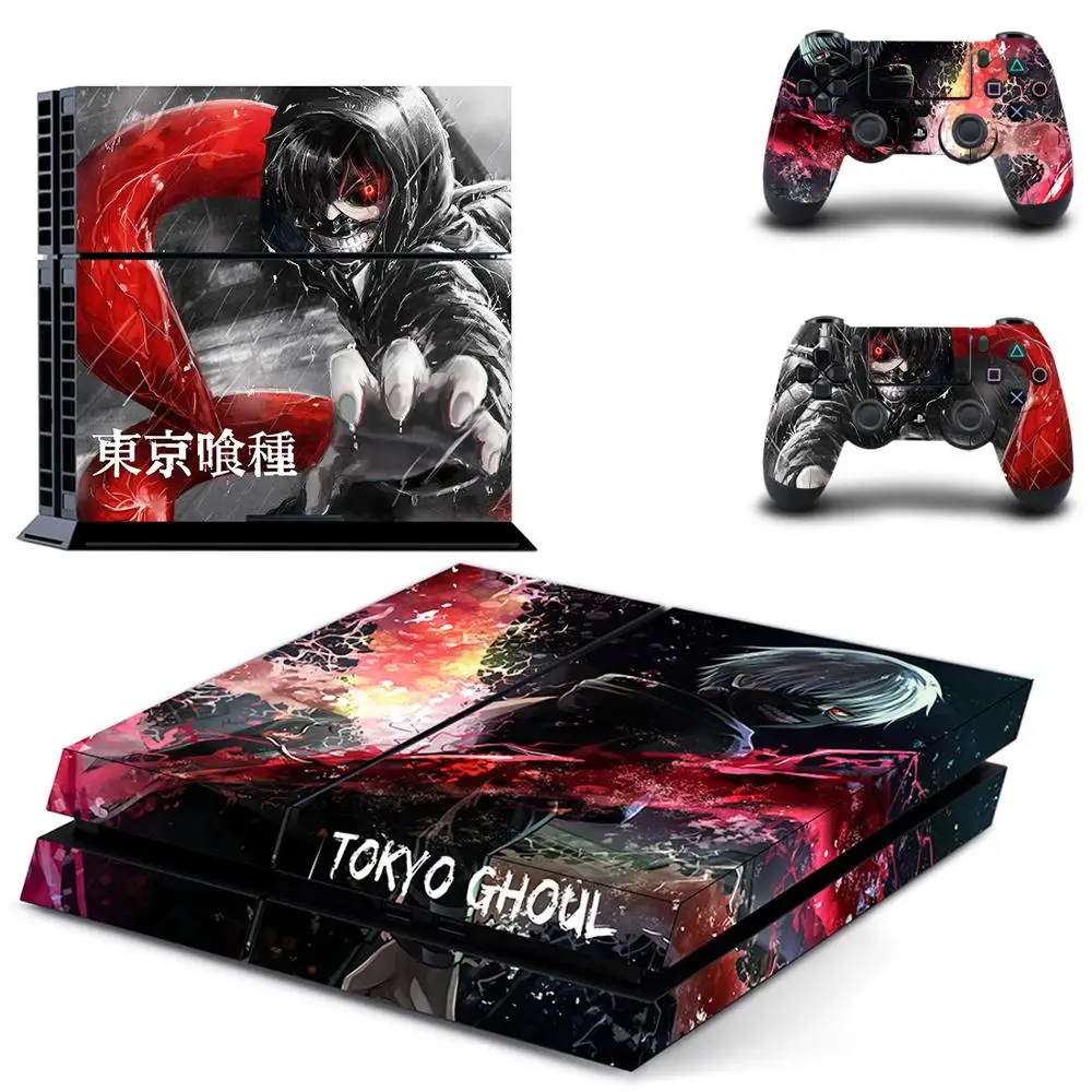 Аниме Tokyo Ghoul полное покрытие лицевые панели PS4 кожи Стикеры наклейка для Игровые