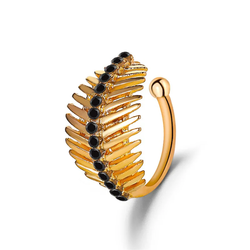 

Elegant Crystal Gold Ear Cuff Clip On Earrings Korean Earcuff For Women Clips Earrings Without Pierced Ear Clip Pendientes Mujer