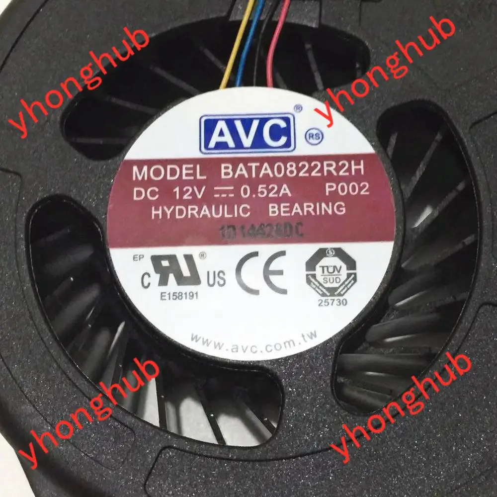 Вентилятор для сервера AVC BATA0822R2H 001 12 В постоянного тока 0 5 А 83x88x22 мм|blower fan|12v dc blower