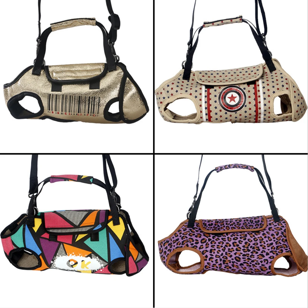 Рюкзак переноска для маленьких собак удобная мягкая уличная сумка щенков кошек и