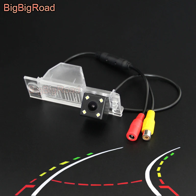 Автомобильная умная ПЗС-камера заднего вида BigBigRoad с динамическим треком для Hyundai