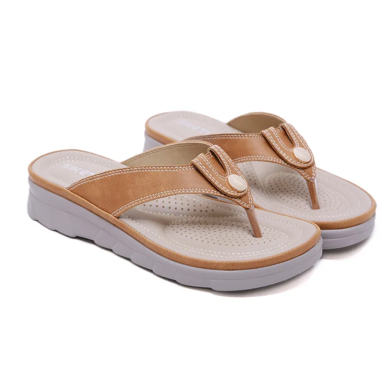 

Corporis 2020 new summer sandals women casual flip flops comfortable ladies shoes flat with slippers mothers shoes women sandals
