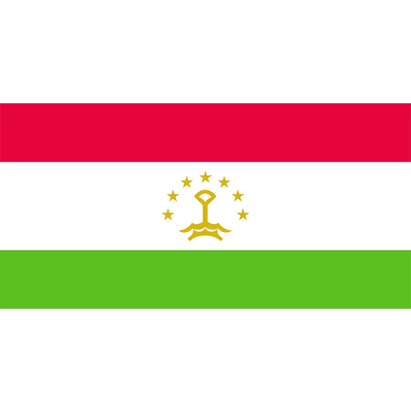 

Tajikistan Flag Yehoy hanging 90*150cm For Decoration