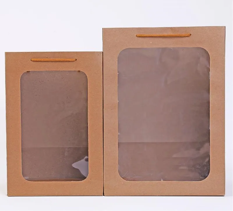 6 шт цветок сумки прозрачный букет Подарочная сумка коробка Свадьба День