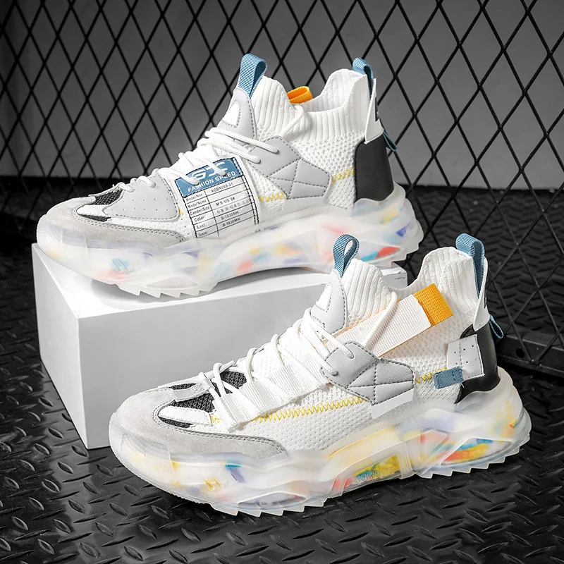 Running Men Sport Sneakers Breathable Comfortable Walking Jogging Outdoor Sports Running Shoes High-quality Luxury Sneakers