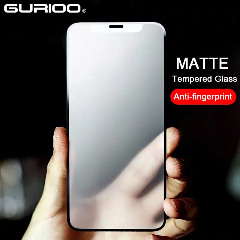 Матовое закаленное стекло с защитой от отпечатков пальцев для Xiaomi Redmi Note 10 9 8 7 Pro Max