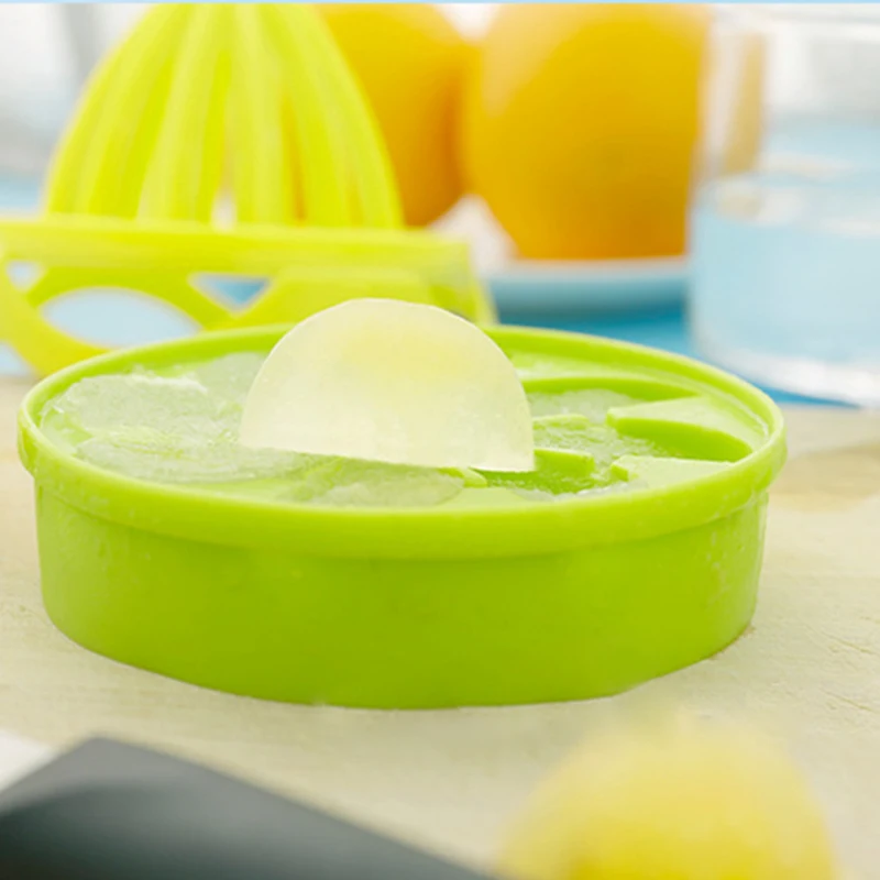 Sweettreats Creative Silicone Ice Cube Mold Tray Lemon Maker Fruit Kitchen Tools |