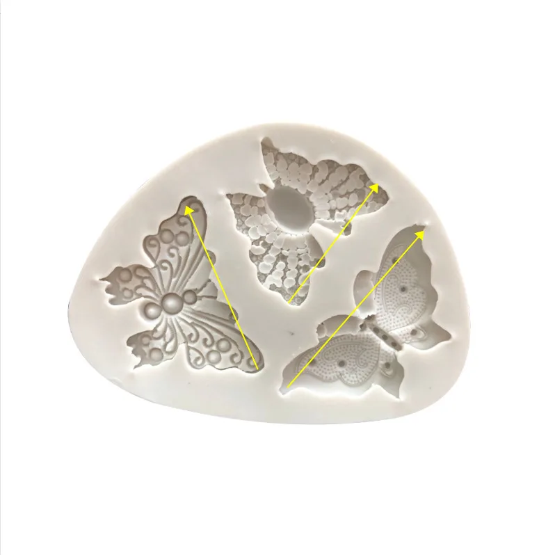 

Resin Soap Molds 3D Butterfly Silicone Polymer Wall Panel Craft Decorating Tools Concrete Mould for Plaster Easter Candle Mold