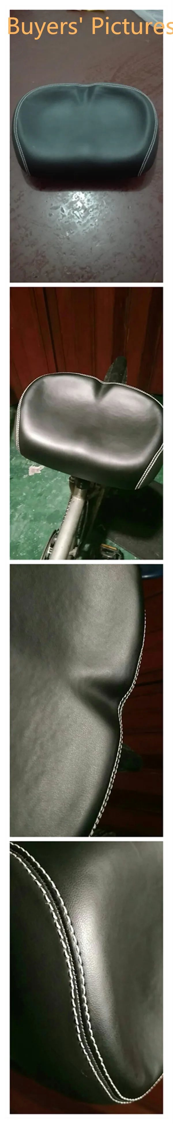 Bike Seat Mtb Road Bike Saddle Comfortable Breathable Wide Bicycle Saddle Soft Bike Cushion Pad
