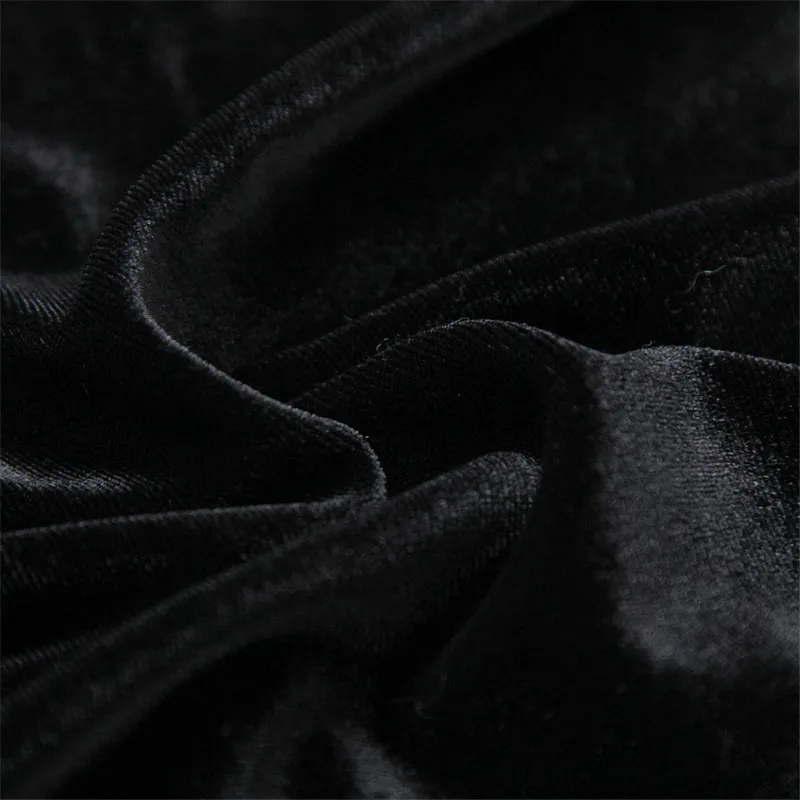 

High Quality Fashion Fall Winter Runway Set Women 2020 Elegant Full Sleeve Vintage Velour Blazer and Pants Suit Office Outfit