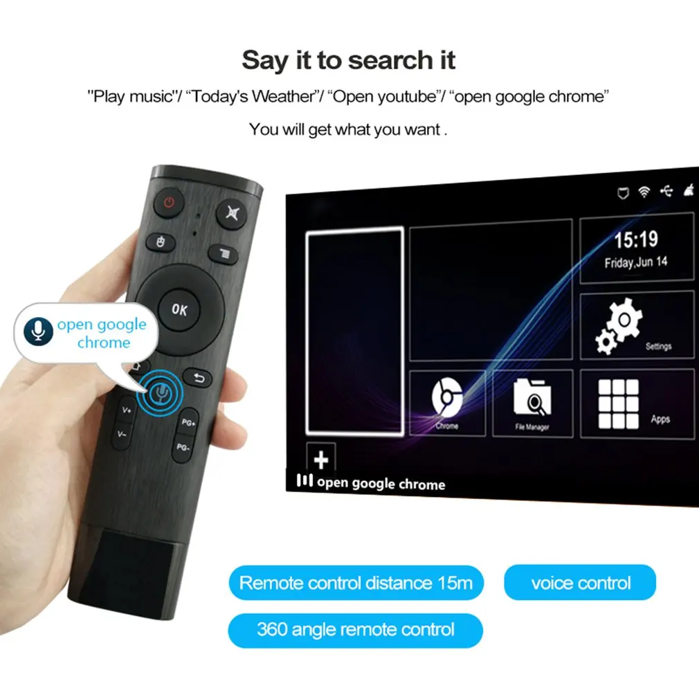 

RK3328 Ddr3 4GB RAM 32 GB RAM Set-Top Receiver J15 Pro 4k With Wifi Only Media Player High Definition Smart TV Box Android 9.0