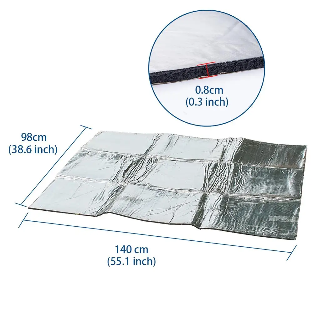 98*140 см крышка капота двигателя автомобиля термостойкий Коврик