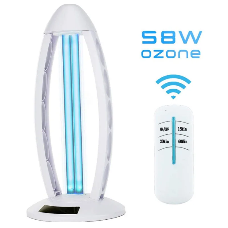 УФ лампа с озоном бактерицидная ультрафиолетовая дезинфекция 38 Вт Таймер для