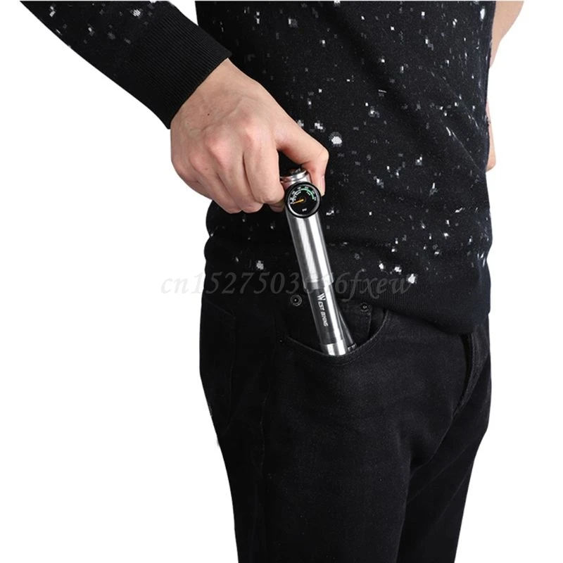 

360 Degree Rotatable Tracheal Bicycle Pump High Pressure Portable MTB Inflator