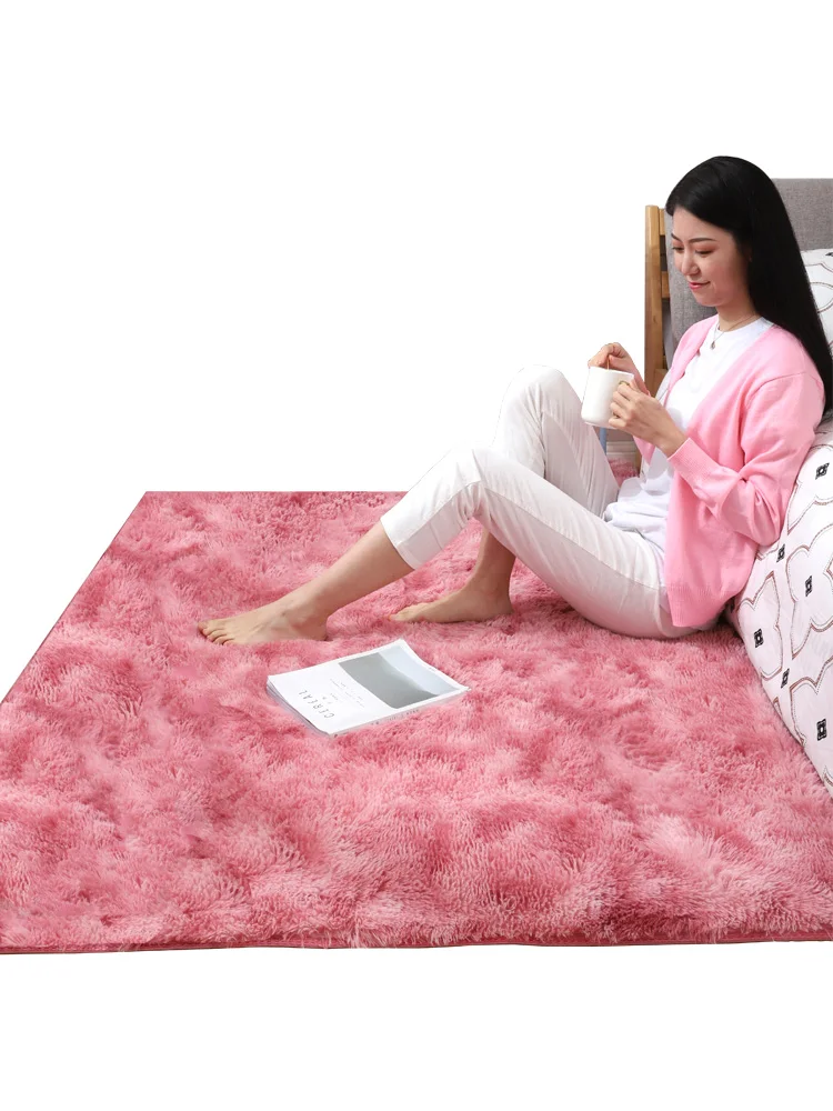 

Cute Rectangular Carpet Living Room Bedroom Custom Nordic Style Bedside Simple Full-Shop Ins Modern Home Ground Mat