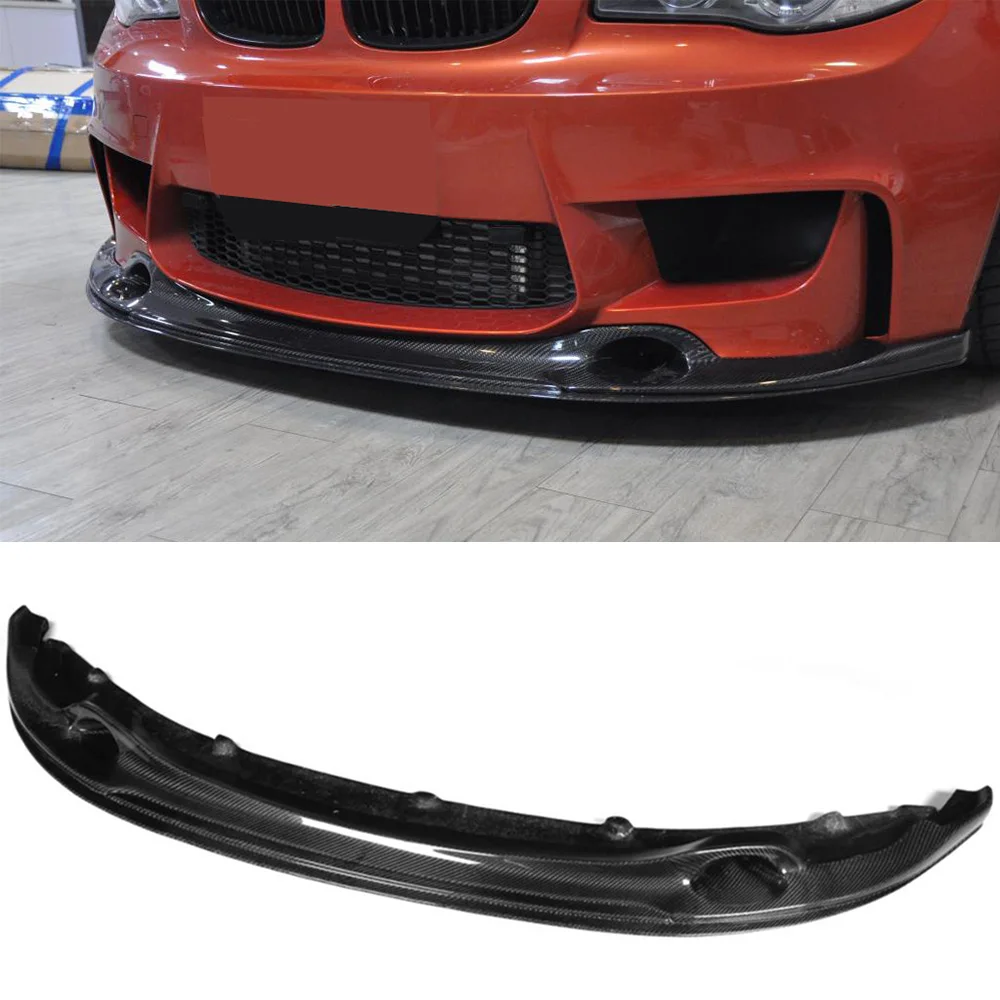 Углеродное волокно/FRP передний бампер спойлер разветвители для BMW 1 серии E82 М м