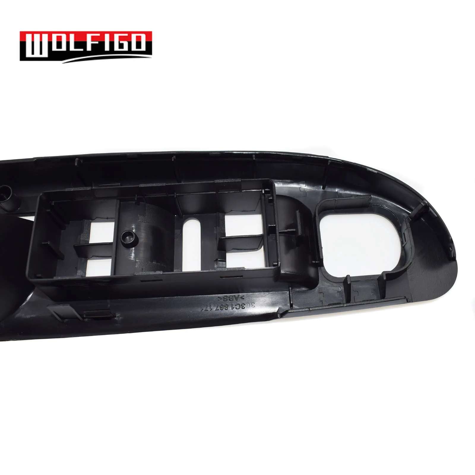 WOLFIGO черная водительская боковая 4 дверная для VW Passat B6 2005 10 переключатель окна