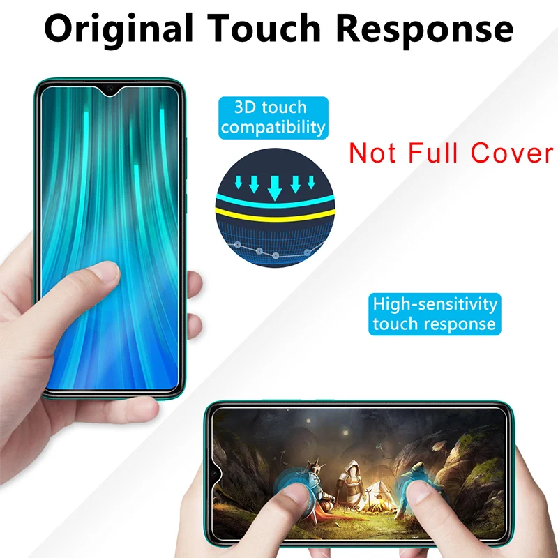 Закаленное стекло 9H для Redmi Note 8 Pro 8T защитная пленка экрана Xiaomi 8A Note8 защитное