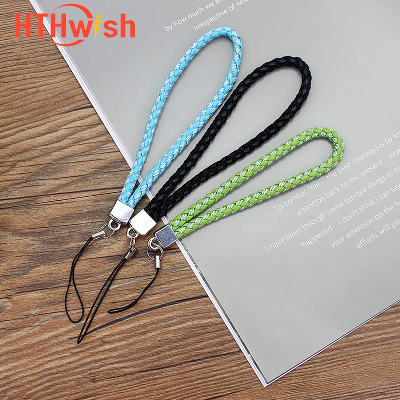 

Mobile phone woven lanyard key ID card work permit movement anti-lost lanyard mobile phone accessories mobile phone decorations