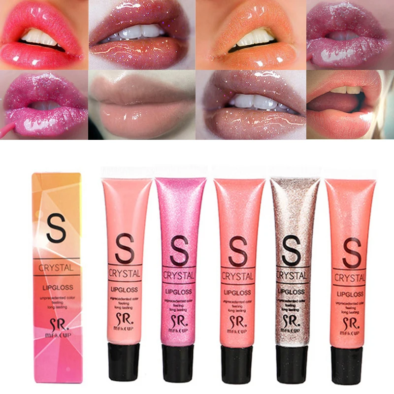 

1 Pcs Lip Glaze Shimmer Moisturizing Nourishing Long-lasting Liquid Mirror Surface Lip Gloss Lip Balm Maquiagem Dropship TSLM1