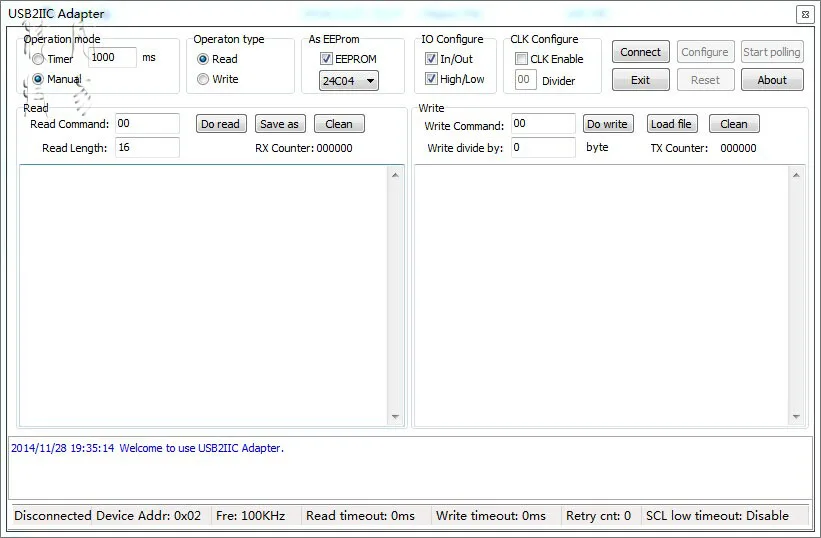USB К I2C IC SMBus конвертер адаптер USB2IIC драйвер бесплатно | Инструменты