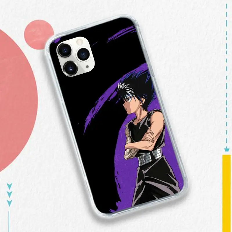 

Japan anime Yu Yu Yuyu Hakusho Phone Case for iPhone 11 12 mini pro XS MAX 8 7 6 6S Plus X 5S SE 2020 XR