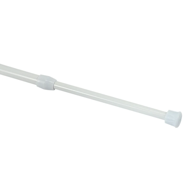 

11 Pcs Tension Rods, Adjustable Spring Steel Cupboard Bars Rod Curtain Rods,White & Black