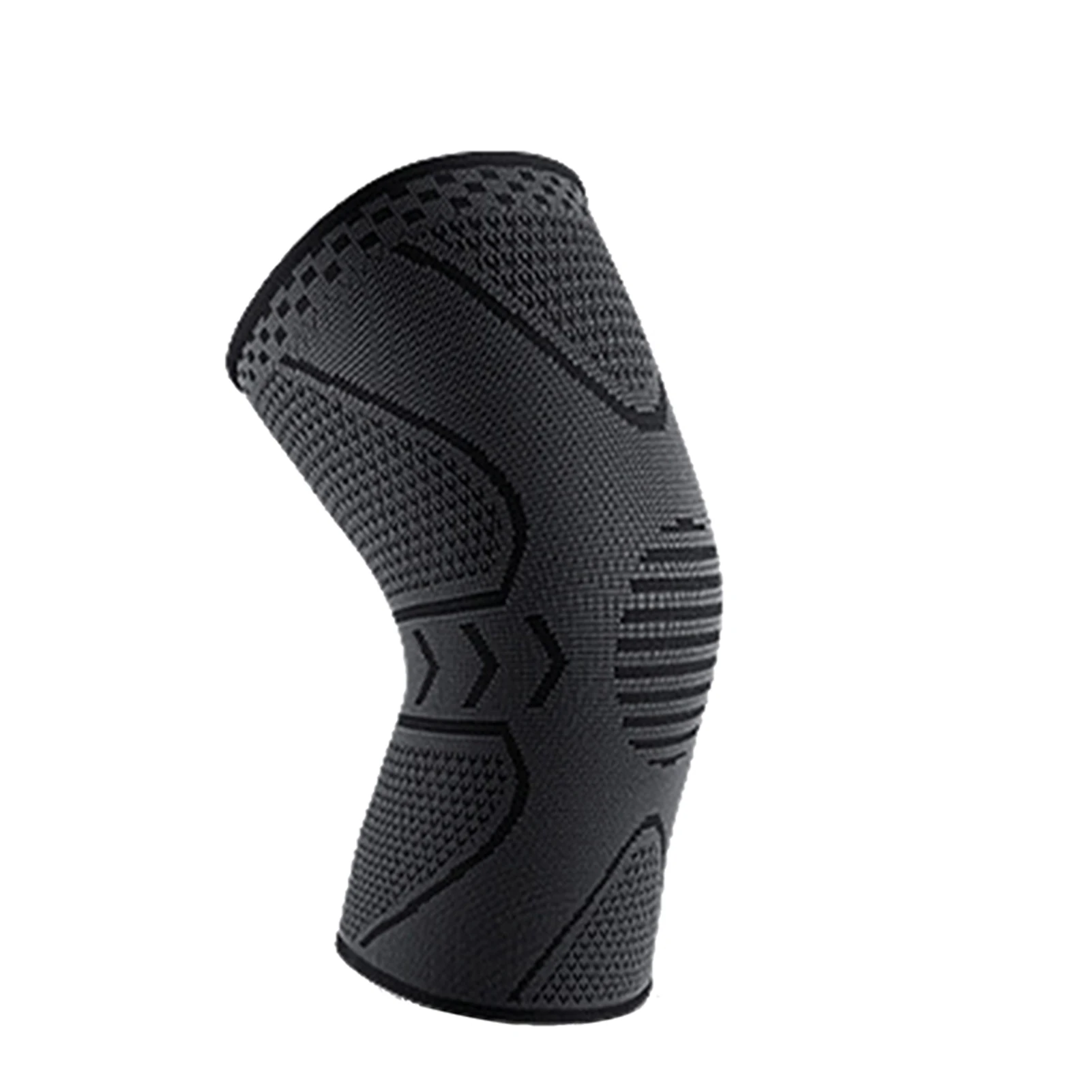 

Hot Knee Compression Sleeve 3D Knitting Knee Pads with Silicone Non Slip Fitness Mountaineering Cover Outdoor Climbing Pad