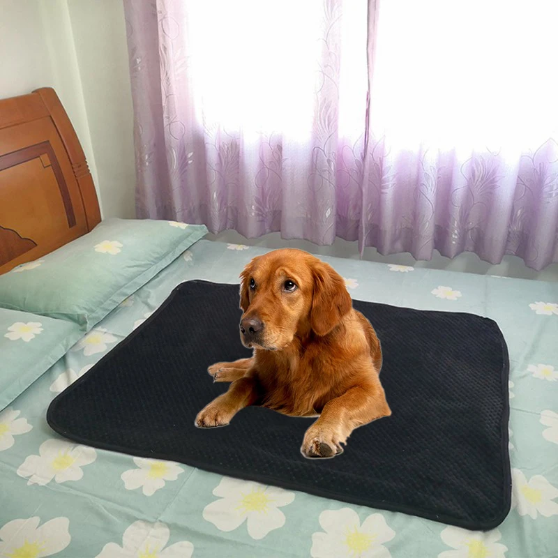 

Reusable Dog Bed Mats Dog Urine Pad Puppy Pee Fast Absorbing Pad Rug For Pet Training In Car Home Bed