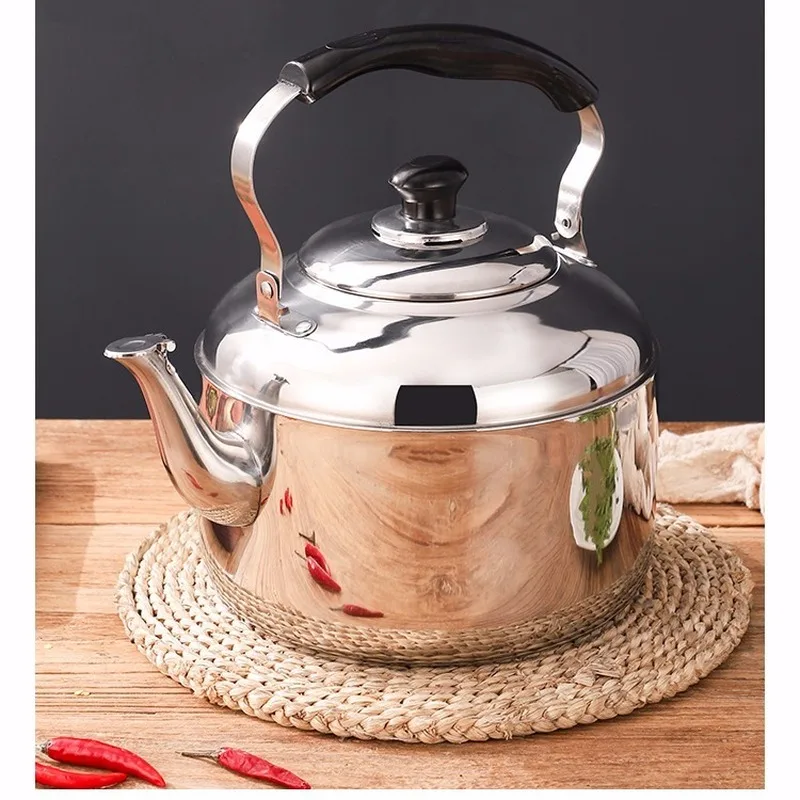 Чайник из нержавеющей стали плотный чайник большой емкости индукционная плита