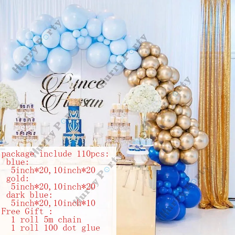 110 шт. настраиваемые воздушные шары Декоративная гирлянда арочный комплект